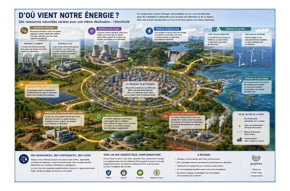 D'où vient notre énergie ?
